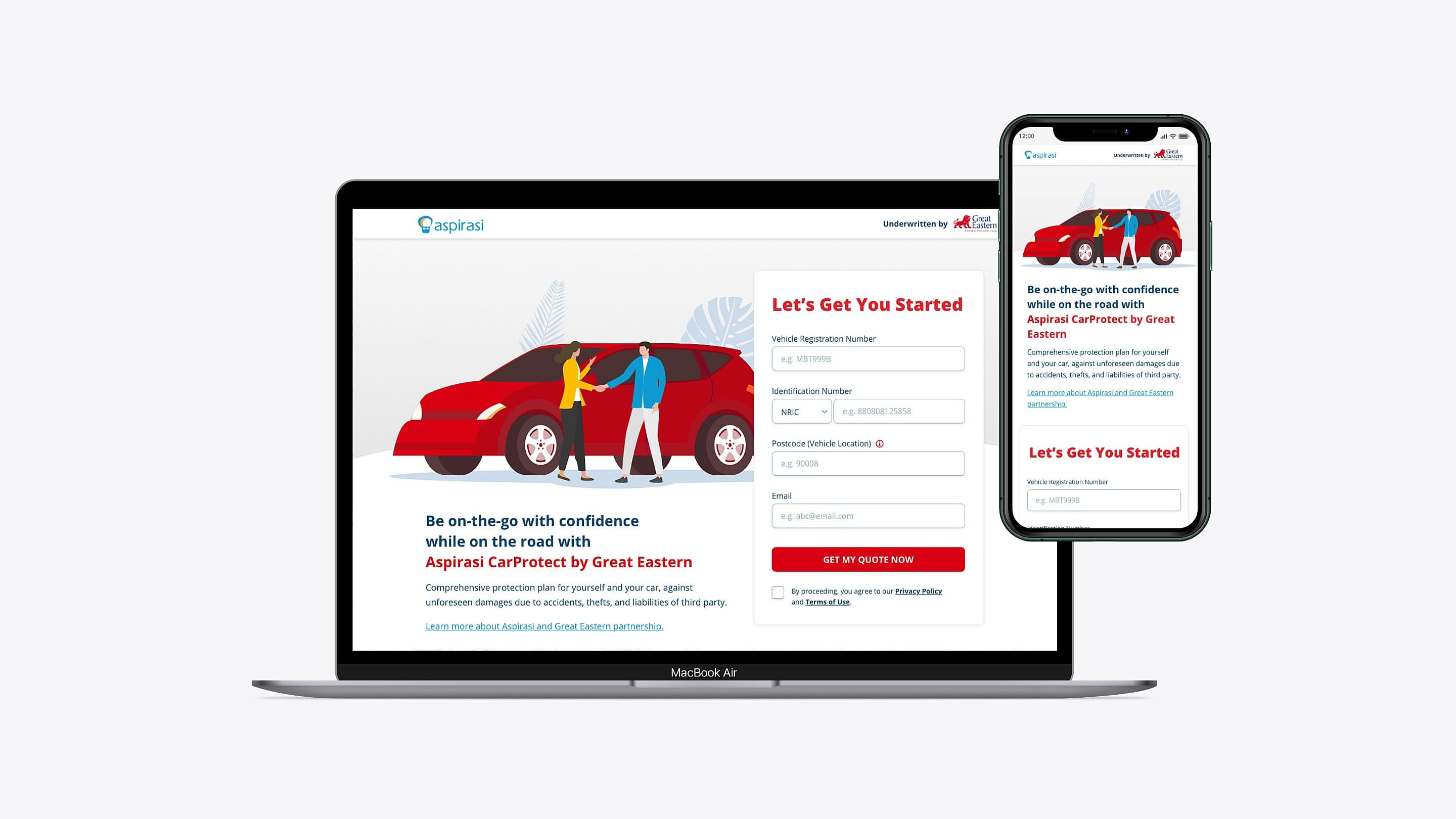 CarProtect Insurance Digital Journey