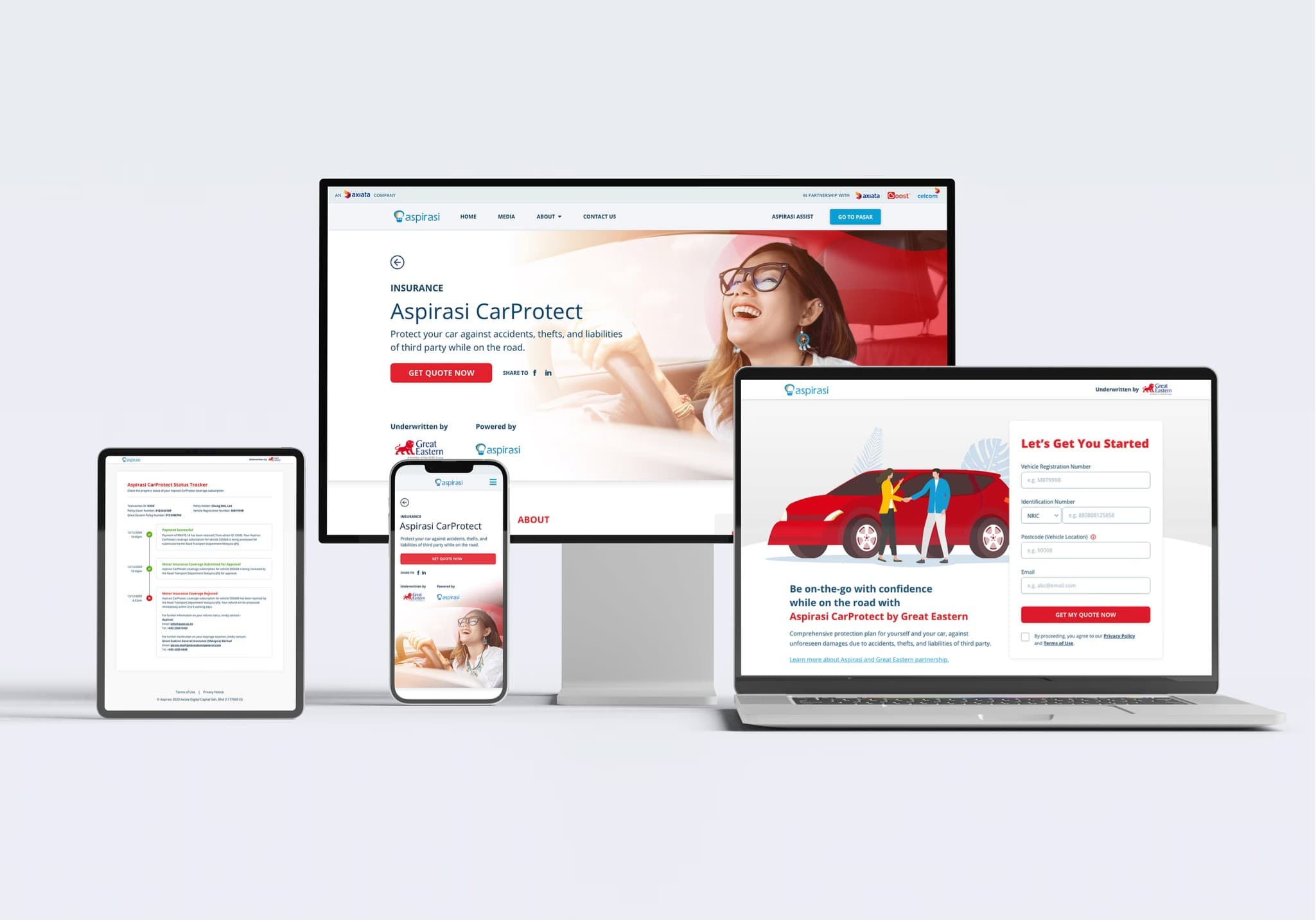 Mock-up Responsive