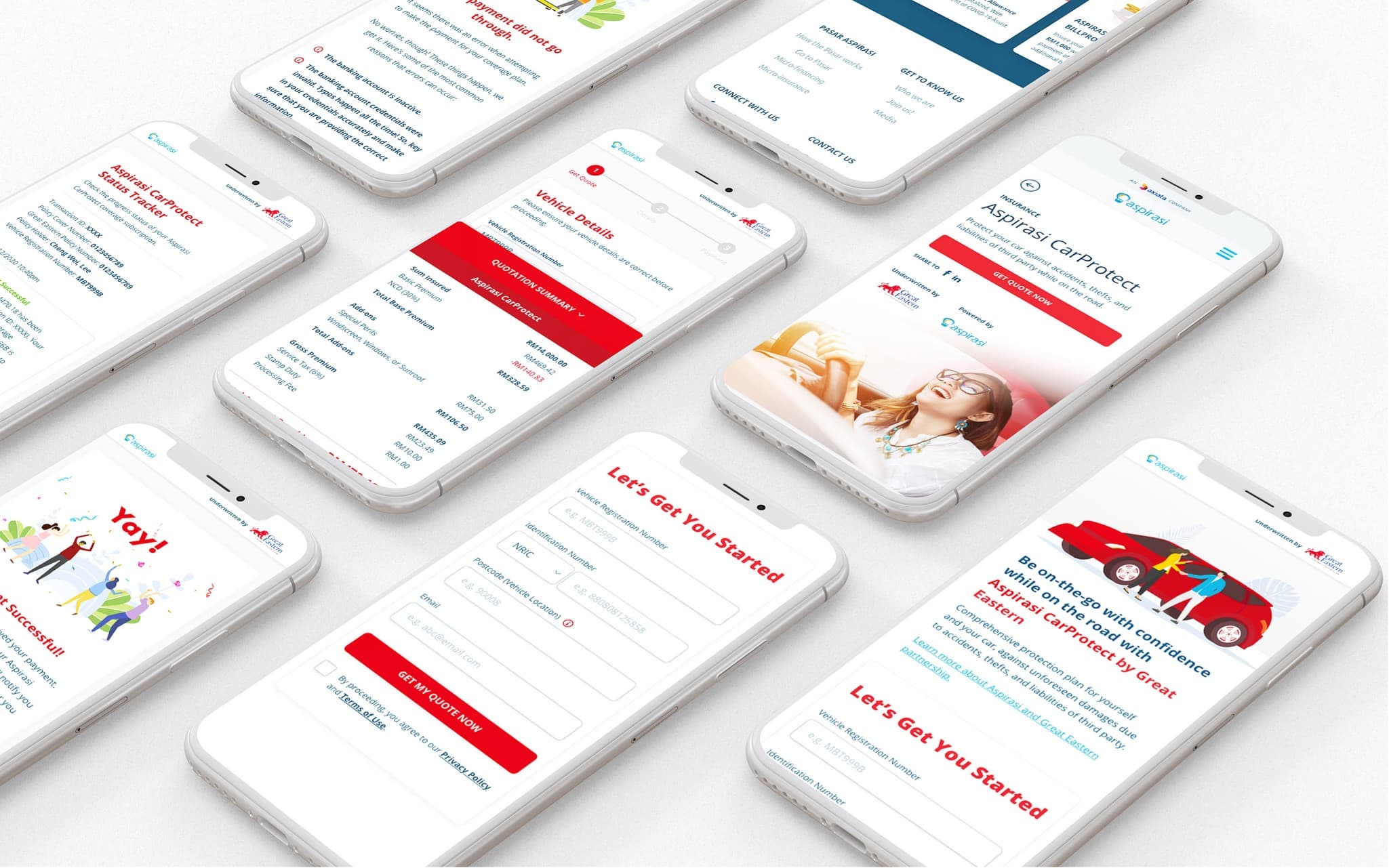 Mock-up Mobile