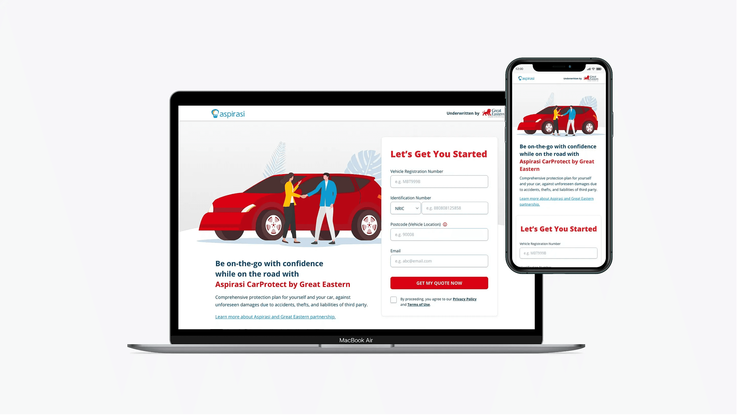 CarProtect Insurance Digital Journey